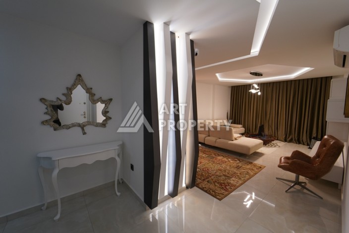 Квартира 2+1 на первой береговой линии в Каргыджаке с прямым видом на море - Ракурс 27