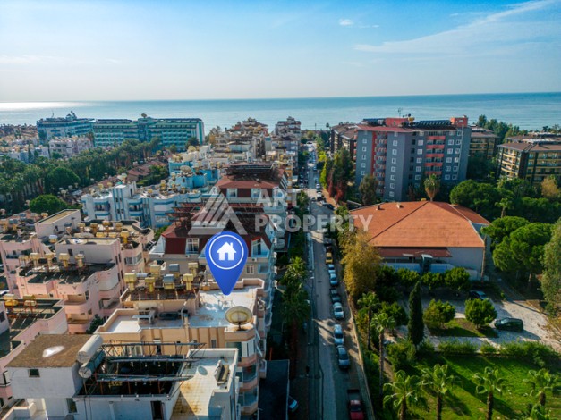 Квартира 2+1 в центре Аланьи — 200 метров до моря, после капитального ремонта - Ракурс 0