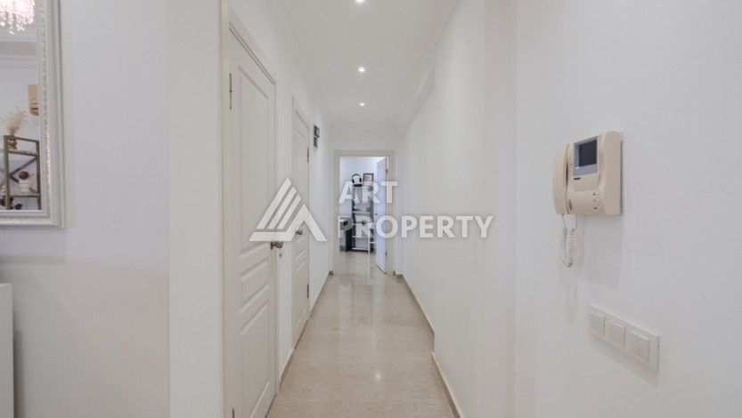 Просторная квартира 2+1 с видом на море и крепость Аланьи в районе Тосмур - Ракурс 4