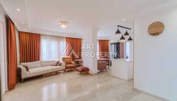 Просторная квартира 2+1 с видом на море и крепость Аланьи в районе Тосмур - Ракурс 6