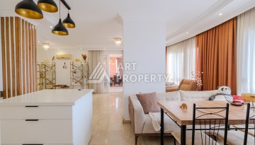 Просторная квартира 2+1 с видом на море и крепость Аланьи в районе Тосмур - Ракурс 13