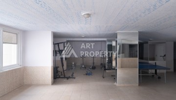 Просторная квартира 2+1 с видом на море и крепость Аланьи в районе Тосмур - Ракурс 14