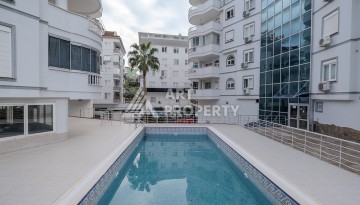 Просторная квартира 2+1 с видом на море и крепость Аланьи в районе Тосмур - Ракурс 15