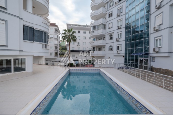 Просторная квартира 2+1 с видом на море и крепость Аланьи в районе Тосмур - Ракурс 14