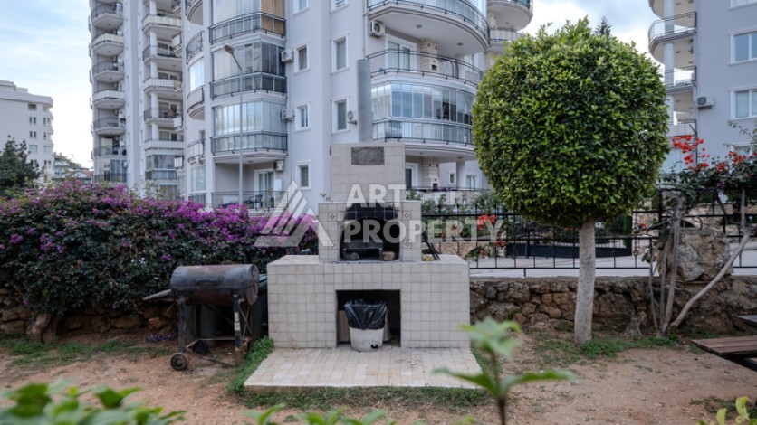 Просторная квартира 2+1 с видом на море и крепость Аланьи в районе Тосмур - Ракурс 17