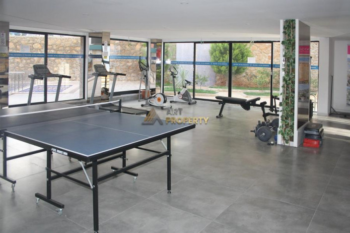 Трехкомнатная квартира в хорошем комплексе в районе Тосмур, Алания, 105 м2 - Ракурс 15