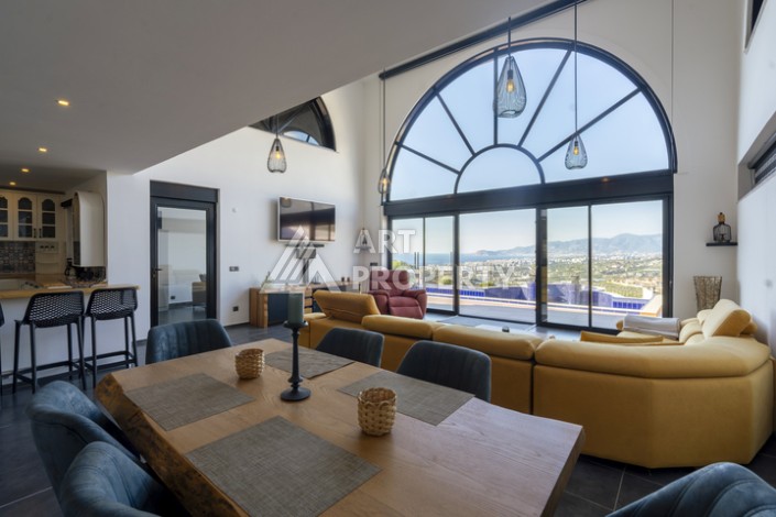 Вилла 3+1 с частным бассейном, 200 кв.м. Каргыджак, Алания - Ракурс 6