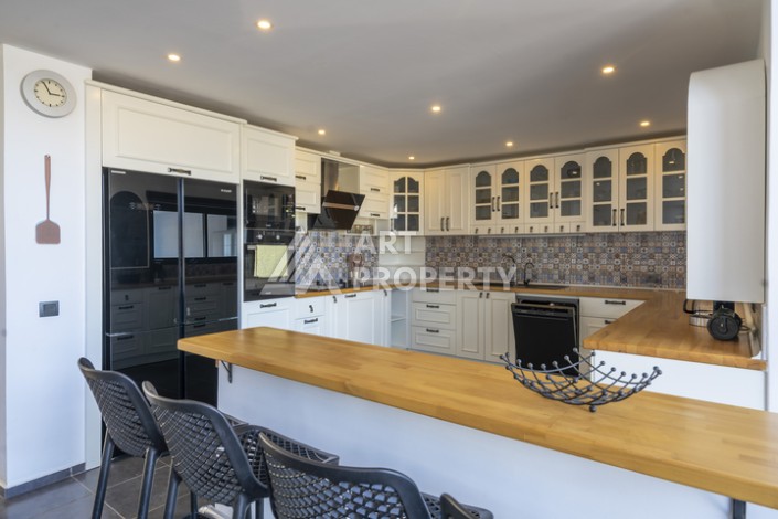 Вилла 3+1 с частным бассейном, 200 кв.м. Каргыджак, Алания - Ракурс 8