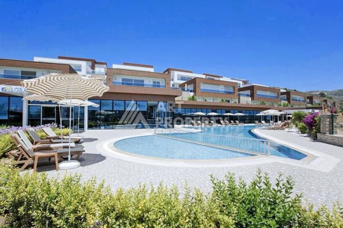 Большая квартира 2+1 в районе Каргыджак, 125 кв.м. Элитная недвижимость в Алании - Ракурс 1