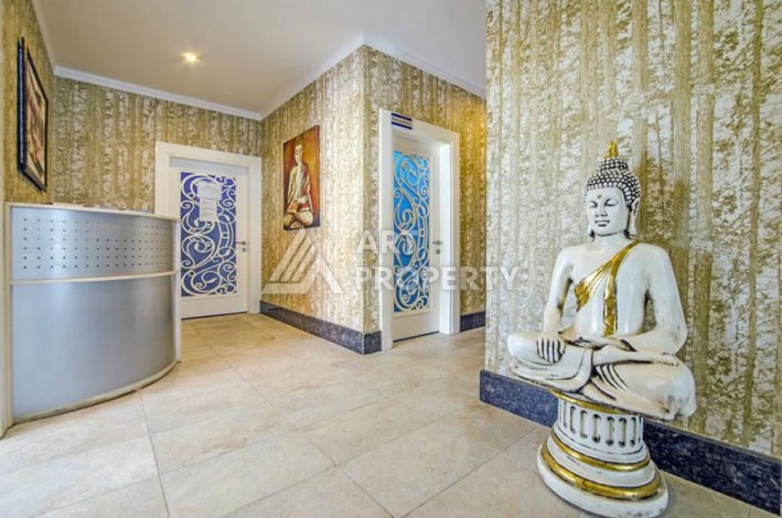 Большая квартира 2+1 в районе Каргыджак, 125 кв.м. Элитная недвижимость в Алании - Ракурс 2