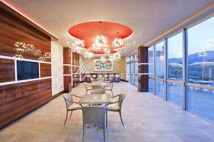 Большая квартира 2+1 в районе Каргыджак, 125 кв.м. Элитная недвижимость в Алании - Ракурс 3