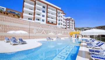 Большая квартира 2+1 в районе Каргыджак, 125 кв.м. Элитная недвижимость в Алании - Ракурс 7