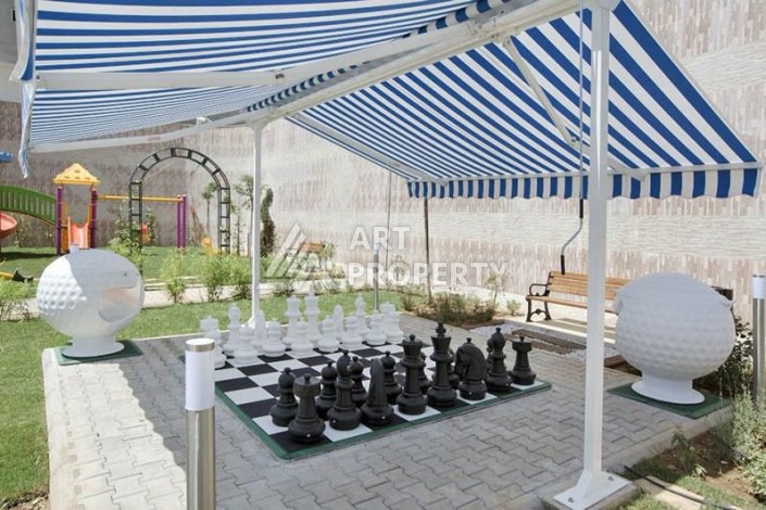 Большая квартира 2+1 в районе Каргыджак, 125 кв.м. Элитная недвижимость в Алании - Ракурс 8