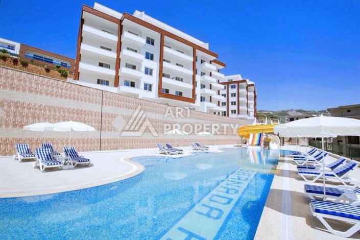 Большая квартира 2+1 в районе Каргыджак, 125 кв.м. Элитная недвижимость в Алании - Ракурс 15