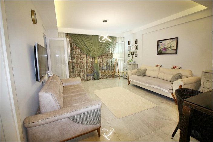 Двухкомнатная квартира с мебелью и техникой, в районе Махмутларе, Алания, 75 м2. - Ракурс 2