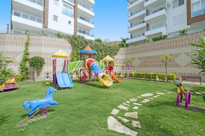 Большая квартира 2+1 в районе Каргыджак, 125 кв.м. Элитная недвижимость в Алании - Ракурс 26