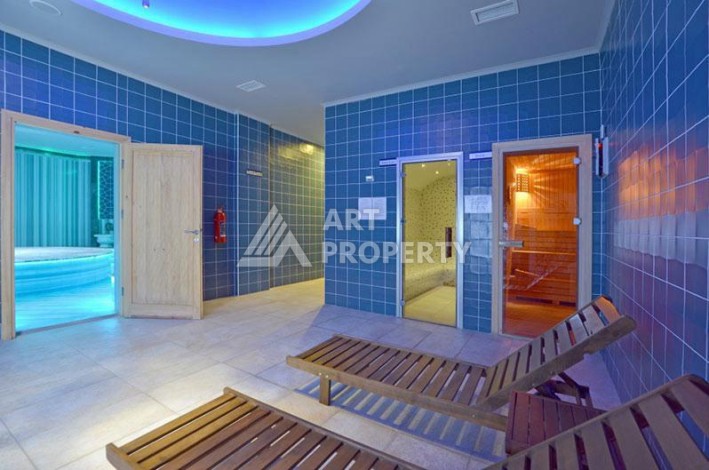 Большая квартира 2+1 в районе Каргыджак, 125 кв.м. Элитная недвижимость в Алании - Ракурс 29