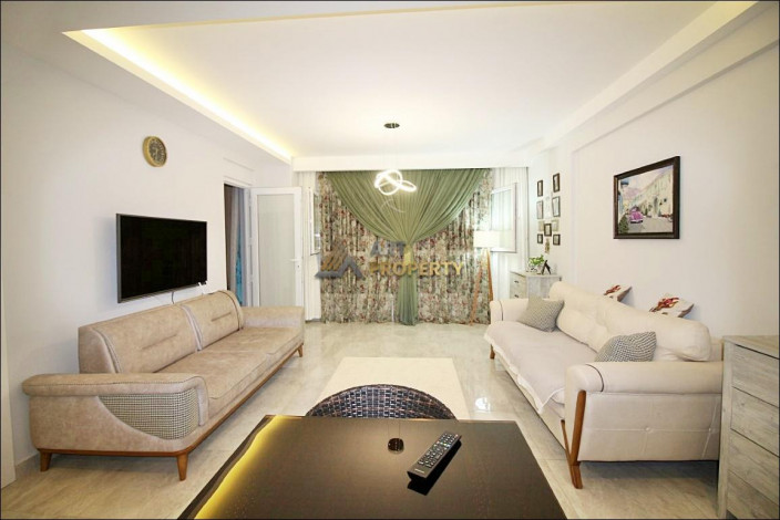 Двухкомнатная квартира с мебелью и техникой, в районе Махмутларе, Алания, 75 м2. - Ракурс 3