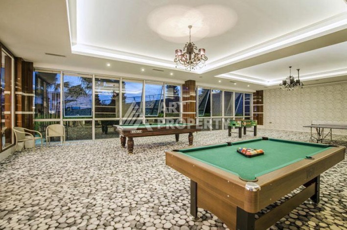 Большая квартира 2+1 в районе Каргыджак, 125 кв.м. Элитная недвижимость в Алании - Ракурс 34