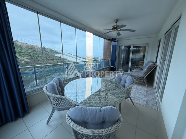 Большая квартира 2+1 в районе Каргыджак, 125 кв.м. Элитная недвижимость в Алании - Ракурс 35