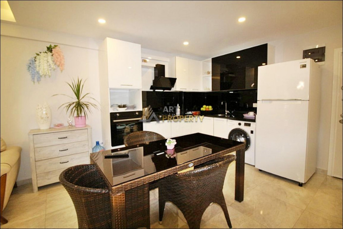 Двухкомнатная квартира с мебелью и техникой, в районе Махмутларе, Алания, 75 м2. - Ракурс 4