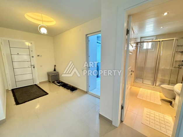 Большая квартира 2+1 в районе Каргыджак, 125 кв.м. Элитная недвижимость в Алании - Ракурс 43