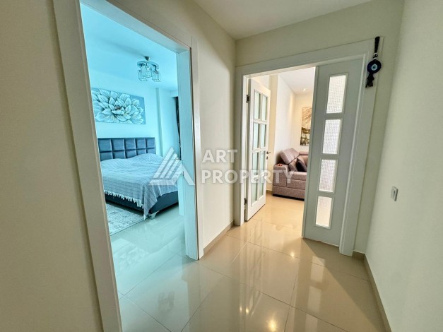 Большая квартира 2+1 в районе Каргыджак, 125 кв.м. Элитная недвижимость в Алании - Ракурс 45