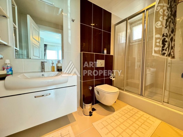 Большая квартира 2+1 в районе Каргыджак, 125 кв.м. Элитная недвижимость в Алании - Ракурс 50