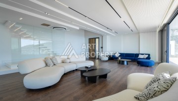 Престижная вилла 4+1 с большим участком в районе Тепе, с участком 1475 кв.м. - Ракурс 5