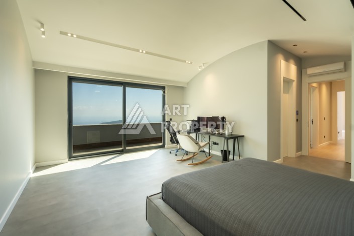 Престижная вилла 4+1 с большим участком в районе Тепе, с участком 1475 кв.м. - Ракурс 14