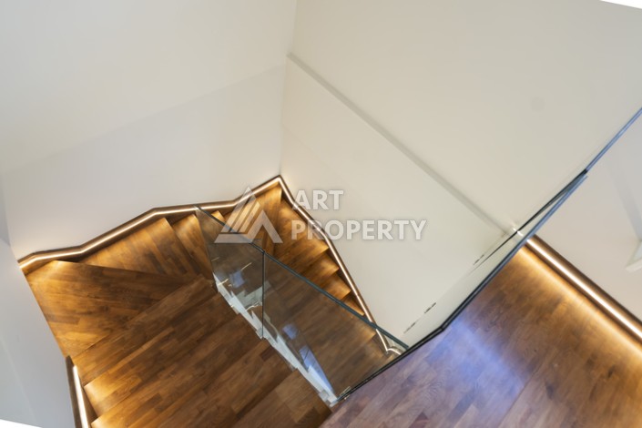 Престижная вилла 4+1 с большим участком в районе Тепе, с участком 1475 кв.м. - Ракурс 15