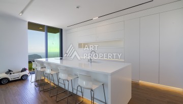 Престижная вилла 4+1 с большим участком в районе Тепе, с участком 1475 кв.м. - Ракурс 18