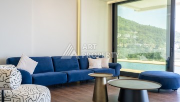 Престижная вилла 4+1 с большим участком в районе Тепе, с участком 1475 кв.м. - Ракурс 22