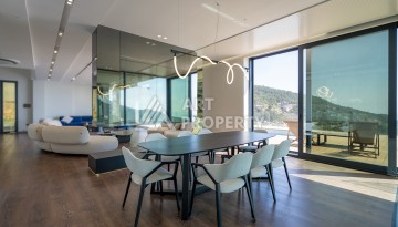 Престижная вилла 4+1 с большим участком в районе Тепе, с участком 1475 кв.м. - Ракурс 25