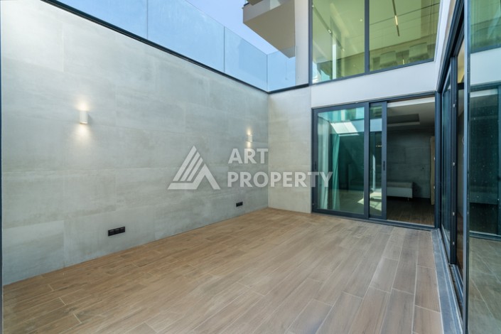 Престижная вилла 4+1 с большим участком в районе Тепе, с участком 1475 кв.м. - Ракурс 26