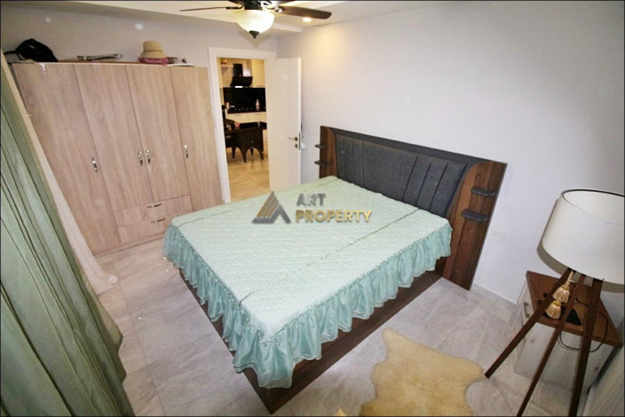 Двухкомнатная квартира с мебелью и техникой, в районе Махмутларе, Алания, 75 м2. - Ракурс 12