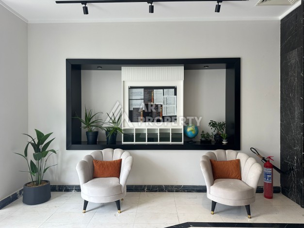 Апартаменты 1+1 в районе Махмутлар в современном жилом комплексе с полной инфраструктурой. - Ракурс 11