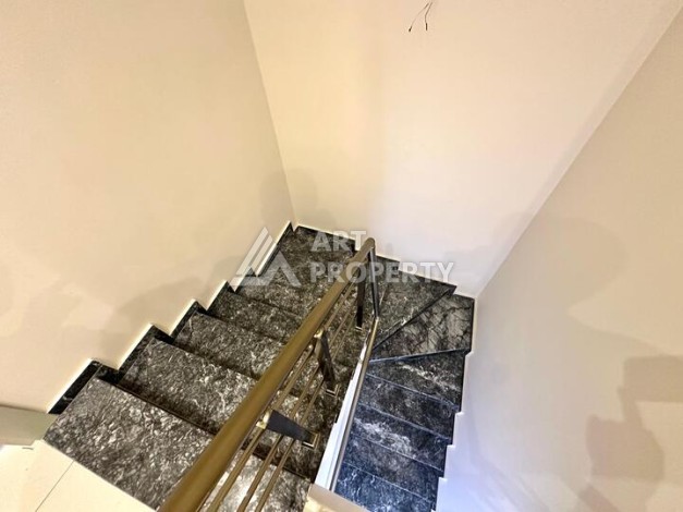 Двухуровневая квартира 3+1 с отдельной кухней в районе Оба, 180 м² - Ракурс 17