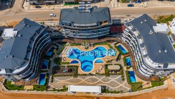 Квартира 1+1 в элитной резиденции района Оба, Алания — 55 м² с видом на бассейн - Ракурс 8