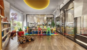 Квартира 1+1 в элитной резиденции района Оба, Алания — 55 м² с видом на бассейн - Ракурс 10