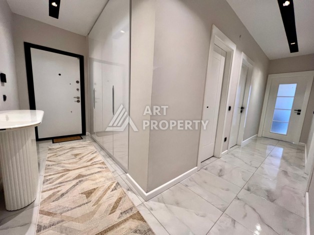 Квартира 2+1 с отдельной кухней и видом крепость в районе Оба, Алания — 115 м² - Ракурс 1