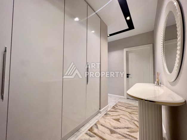 Квартира 2+1 с отдельной кухней и видом крепость в районе Оба, Алания — 115 м² - Ракурс 2