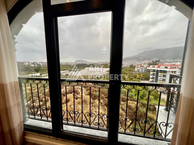 Квартира 2+1 с отдельной кухней и видом крепость в районе Оба, Алания — 115 м² - Ракурс 10