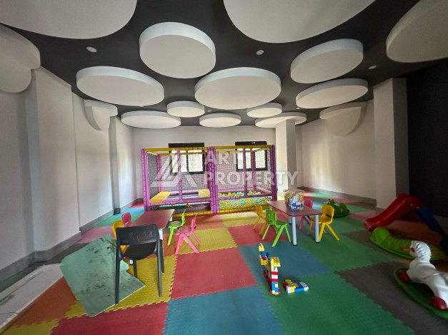 Квартира 2+1 с отдельной кухней и видом крепость в районе Оба, Алания — 115 м² - Ракурс 12