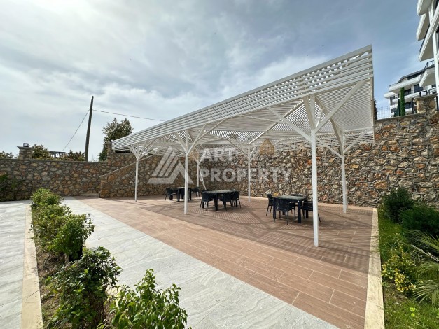 Квартира 2+1 с отдельной кухней и видом крепость в районе Оба, Алания — 115 м² - Ракурс 25