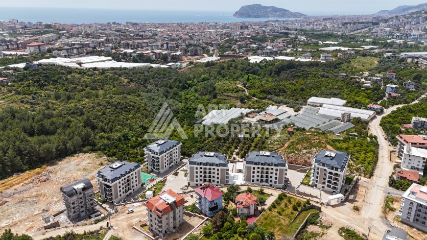 Квартира 2+1 с отдельной кухней и видом крепость в районе Оба, Алания — 115 м² - Ракурс 29