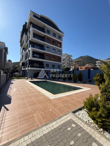 Двухуровневая квартира 4+1 с видом на море в районе Чыплаклы, Алания — 170 м² - Ракурс 0