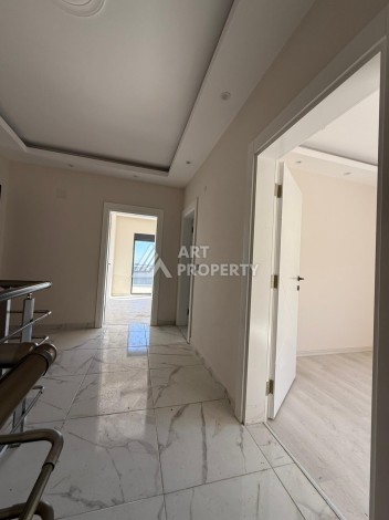 Двухуровневая квартира 4+1 с видом на море в районе Чыплаклы, Алания — 170 м² - Ракурс 1