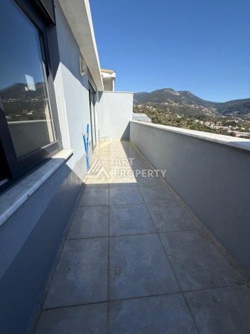 Двухуровневая квартира 4+1 с видом на море в районе Чыплаклы, Алания — 170 м² - Ракурс 5