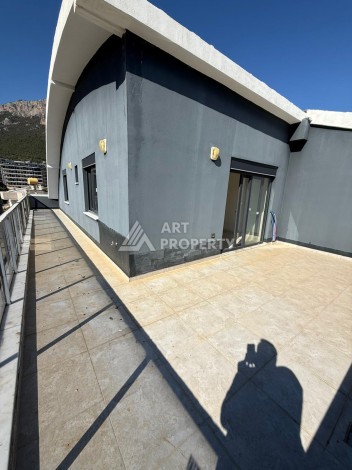 Двухуровневая квартира 4+1 с видом на море в районе Чыплаклы, Алания — 170 м² - Ракурс 16